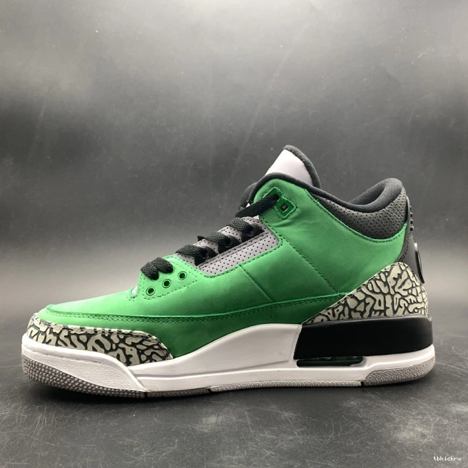 Cheap TBK Tinker Jordan shoes AJ3 Air Retro PE 867493 Oregon 3 Ducks 0704